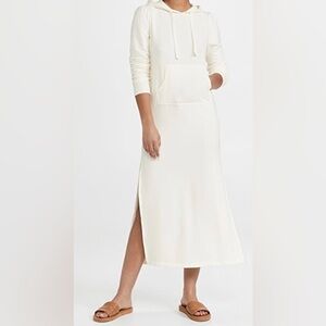 Z Supply Ruffle Hoodie Dress Sz S NWOT